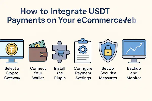 How to Integrate USDT Payments on Your eCommerce Website