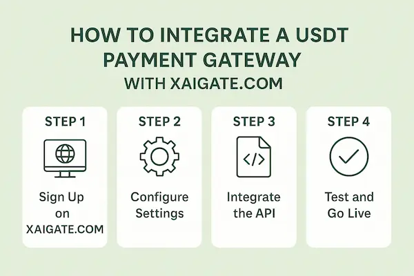 How to Integrate a USDT Payment Gateway with XAIGATE