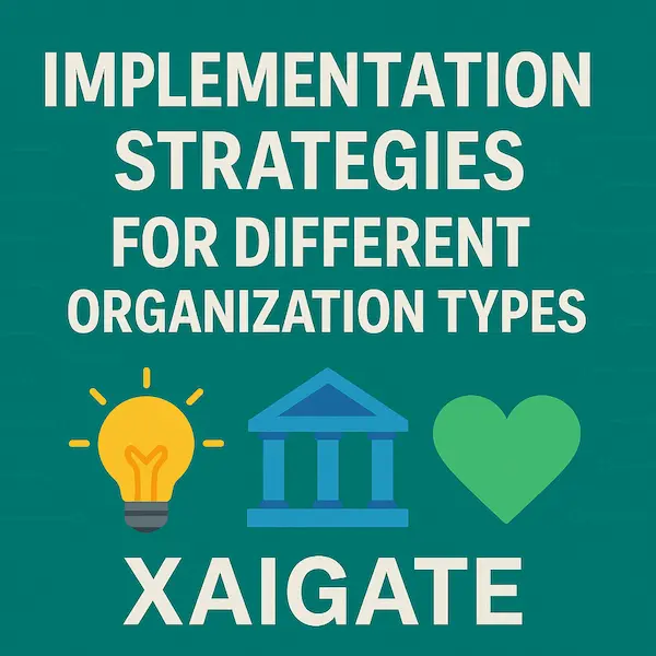 Implementation Strategies for Different Organization Types