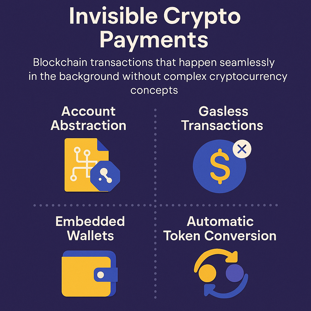 Invisible Crypto Payments: The Next UX Breakthrough in Web3 Checkout
