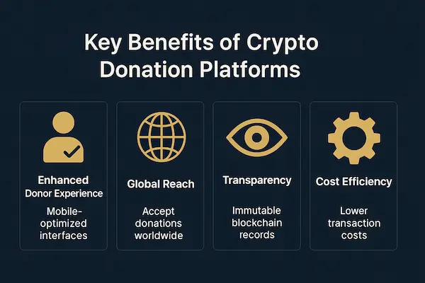 Key Benefits of Crypto Donation Platforms