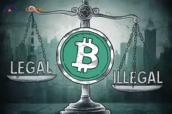 Legality of crypto currency varies from country to country