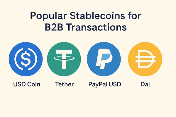 Popular Stablecoin payments for B2B Transactions