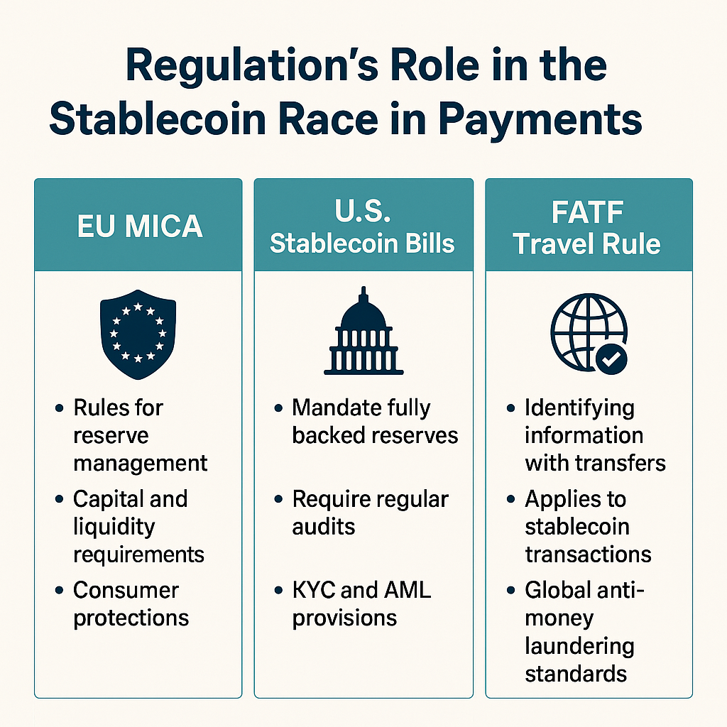 Regulation’s Role in the Stablecoin Race in Payments