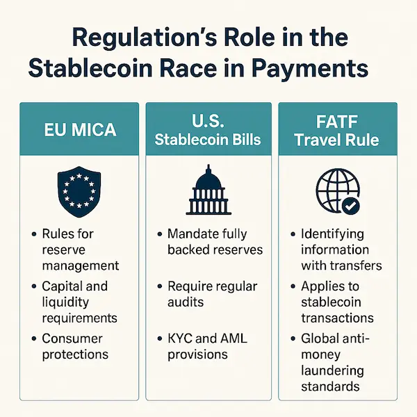 Regulation’s Role in the Stablecoin Race in Payments