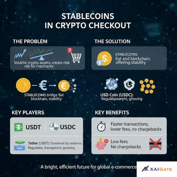 Stablecoins in Payment Gateways: Why USDT & USDC Dominate Crypto Checkout