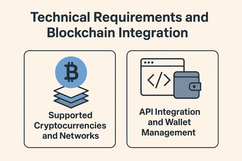 Technical Requirements and Blockchain Integration