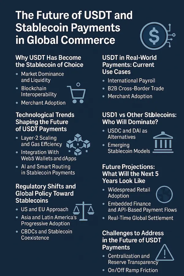 The Future of USDT Payments and Stablecoin in Global Commerce