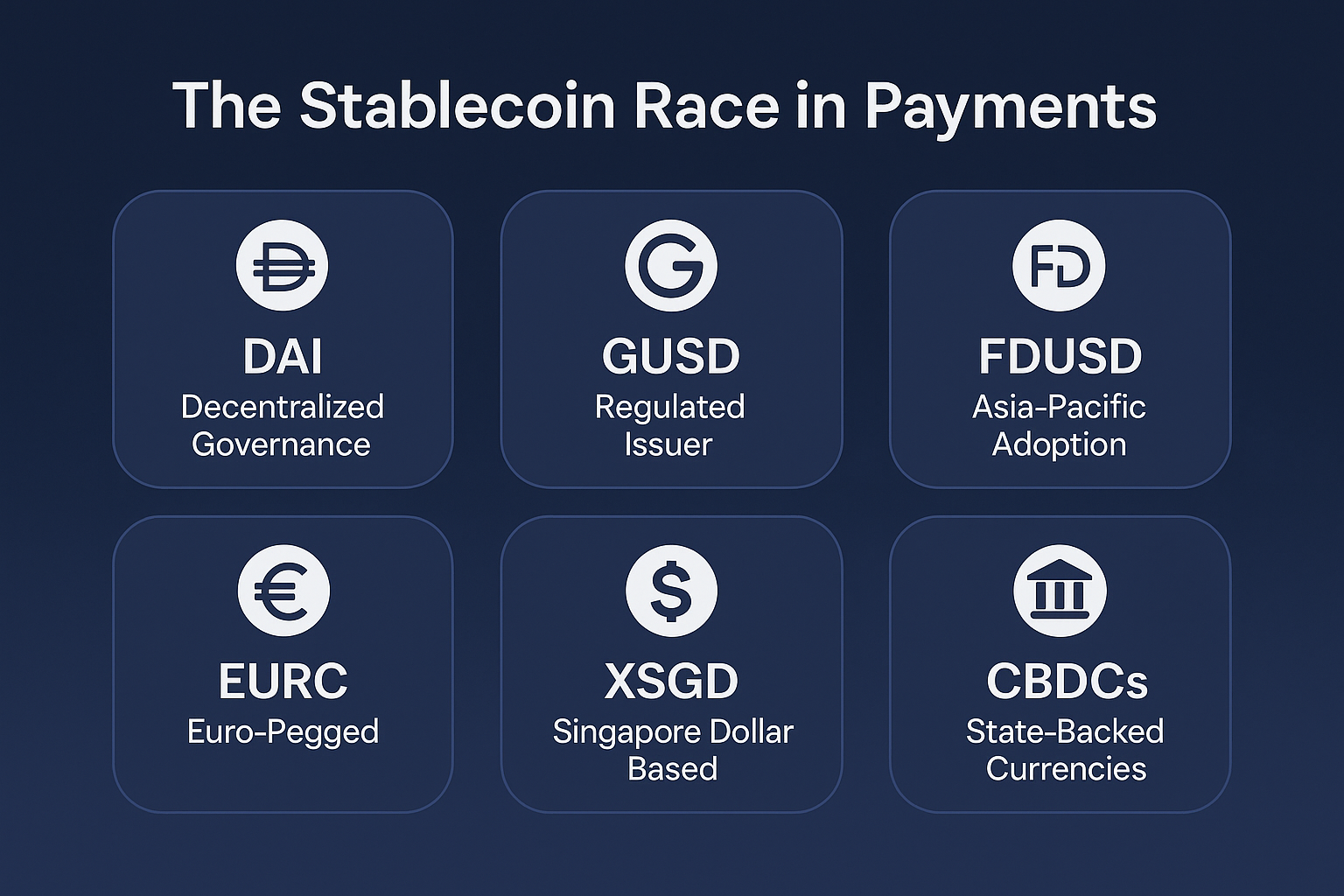 The Stablecoin Race in Payments