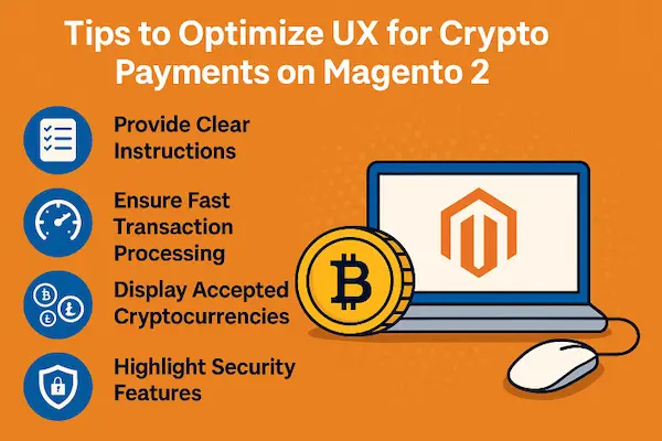 Tips to Optimize UX for Crypto Payments on Magento 2