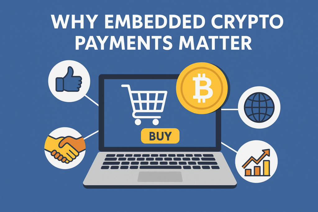 Why Embedded Crypto Payments Matter