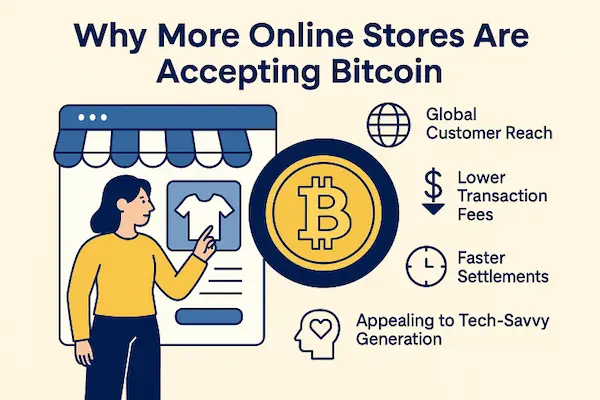 Why More Online Stores Are Accepting Bitcoin
