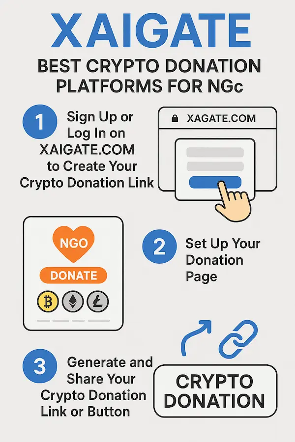 XAIGATE – Best Crypto Donation Platforms for NGOs