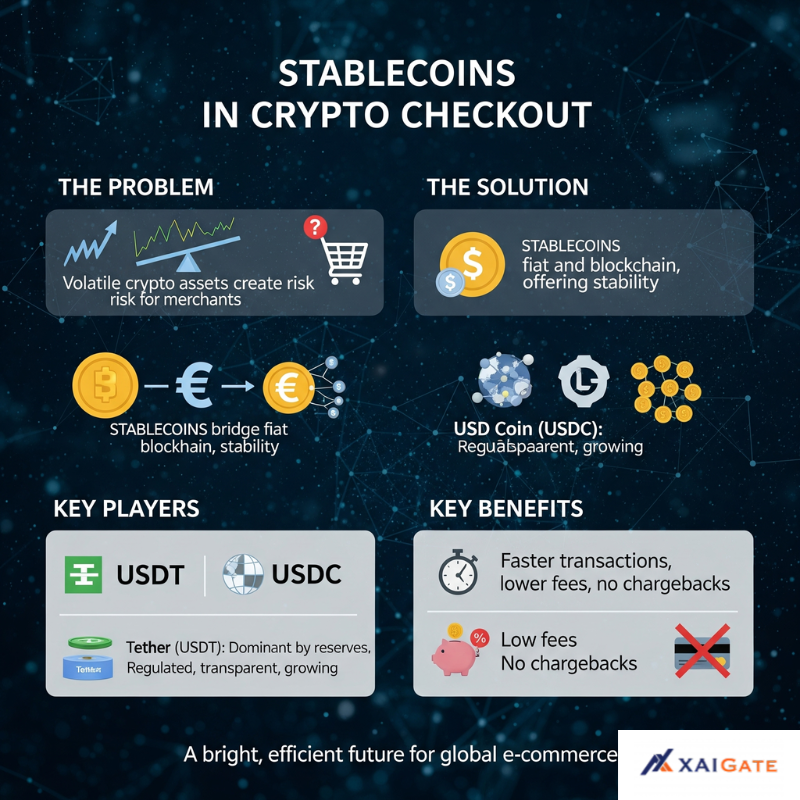 Stablecoins in Payment Gateways: Why USDT & USDC Dominate Crypto Checkout