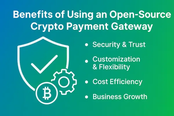 Benefits of Using an Open-Source Crypto Payment Gateway for Your Business
