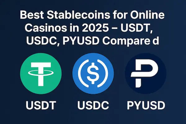 Best Stablecoins for Online Casinos in 2025 – USDT, USDC, PYUSD Compared