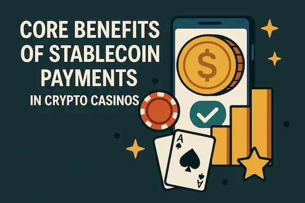 Core Benefits of Stablecoin Payments in Crypto Casinos