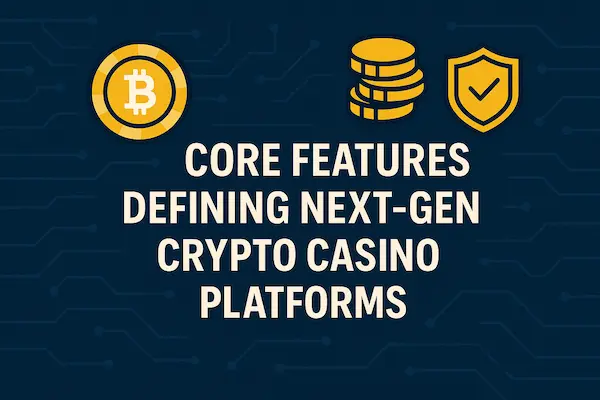 Core Features Defining Next-Gen Crypto Casino Platforms