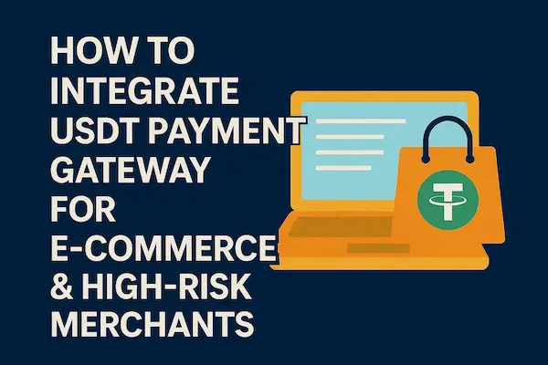 How to Integrate USDT Payment Gateway for E-Commerce & High-Risk Merchants