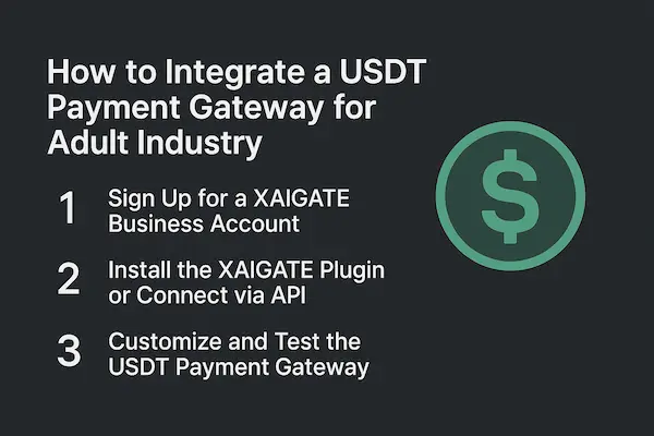 How to Integrate a USDT Payment Gateway for Adult Industry (Step-by-step)