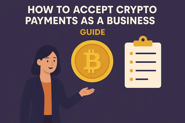 How to accept crypto payments as a business guide