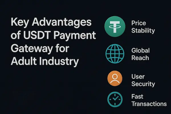 Key Advantages of USDT Payment Gateway for Adult Industry