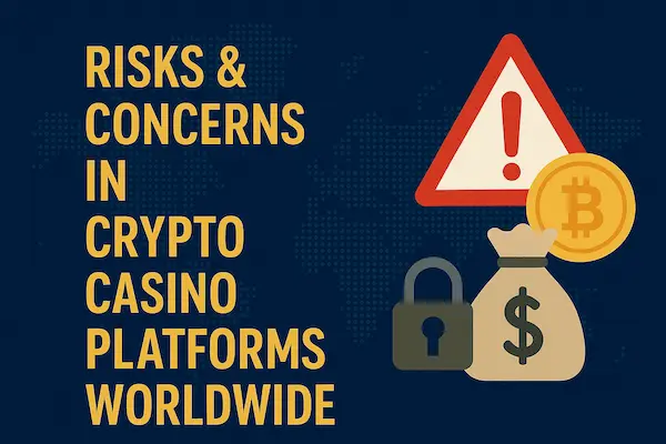 Risks & Concerns in Crypto Casino Platforms Worldwide