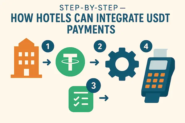 Step-by-Step – How Hotels Can Integrate USDT Payments