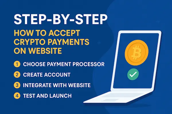 Accept Crypto Payments on Website - The Ultimate 2026 Guide 2 Step-by-Step – How to Accept Crypto Payments on Website