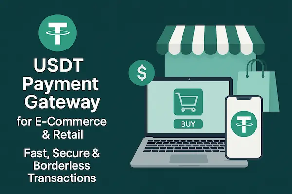 USDT Payment Gateway for E-Commerce & Retail - Fast, Secure & Borderless Transactions