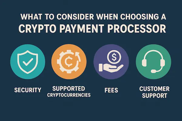 What to Consider When Choosing a Crypto Payment Processor