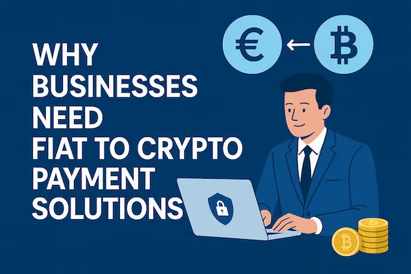 Why Businesses Need Fiat to Crypto Payment Solutions