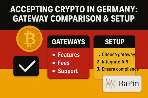 Accepting Crypto in Germany: Gateway Comparison & Setup