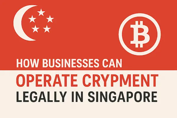 How Businesses Can Operate Crypto Payments Legally in Singapore