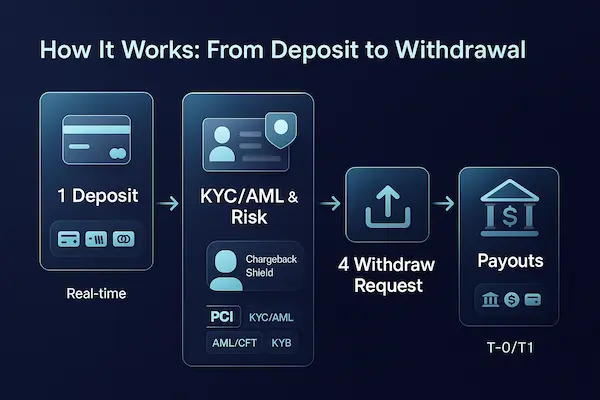 How It Works: From Deposit to Withdrawal