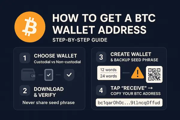 How to Get a BTC Wallet Address (Step-by-Step Guide)