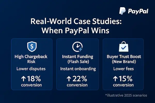 Real-World Case Studies: When PayPal Wins