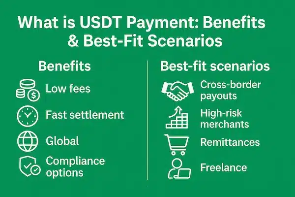 What is USDT Payment: Benefits & Best-Fit Scenarios