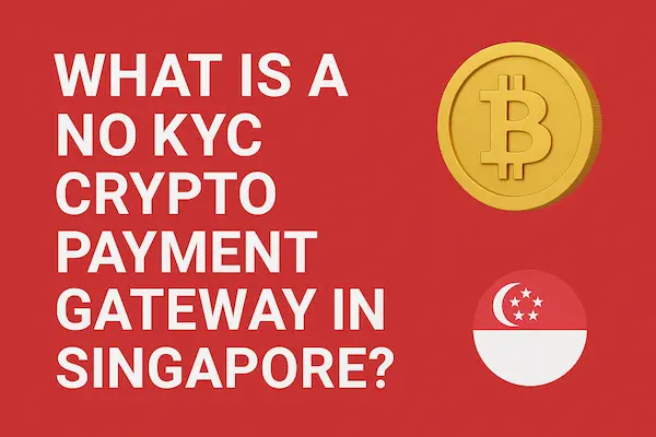 What is a No KYC Crypto Payment Gateway in Singapore?