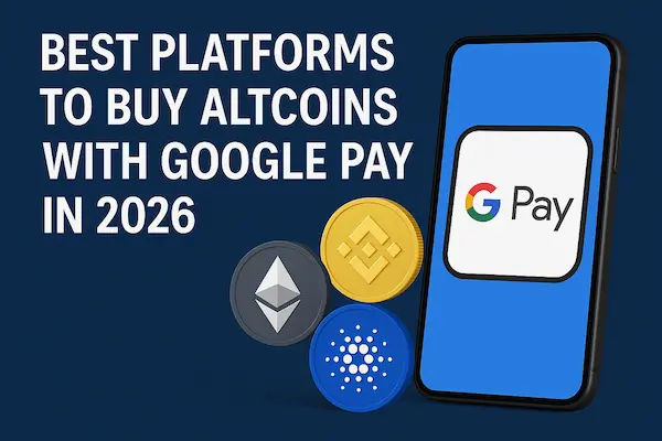 Best Platforms to Buy Altcoins with Google Pay in 2026