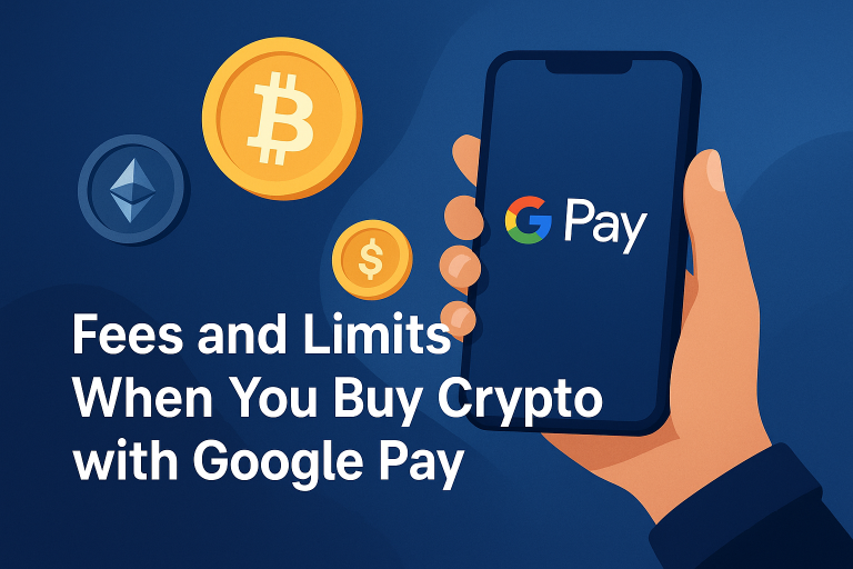 fees to buy crypto with Google Pay illustration