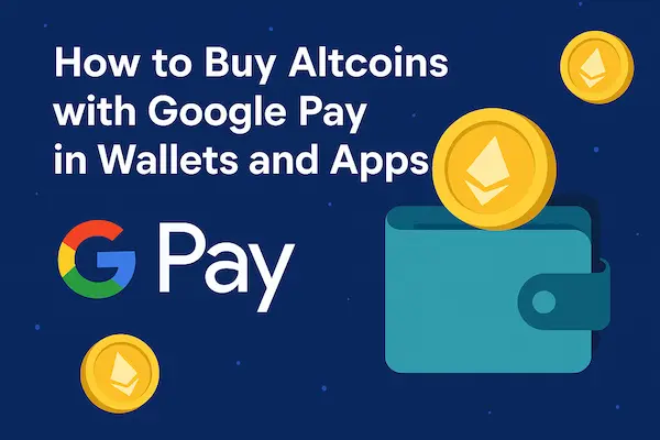 How to Buy Altcoins with Google Pay in Wallets and Apps