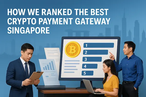 How we ranked the best crypto payment gateway Singapore