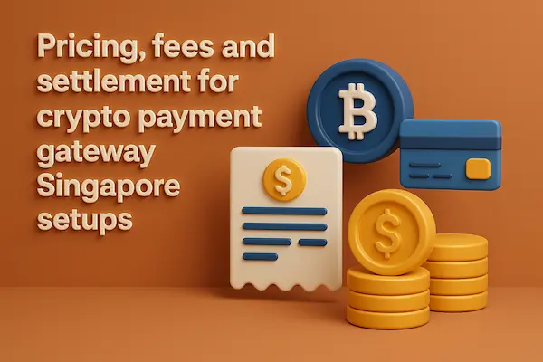 Pricing, fees and settlement for crypto payment gateway Singapore setups