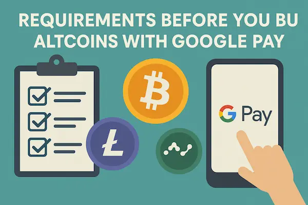 Requirements Before You Buy Altcoins with Google Pay