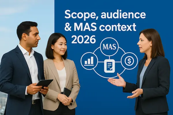 Scope, audience and MAS context in 2026