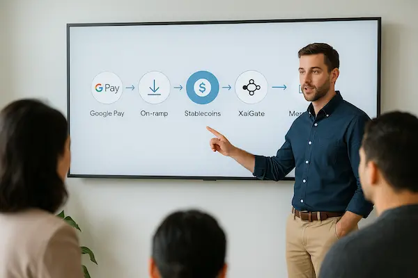 Step by Step How Merchants Can Accept Crypto Paid via Google Pay Using XaiGate