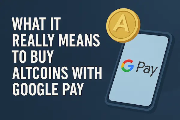 What It Really Means to Buy Altcoins with Google Pay