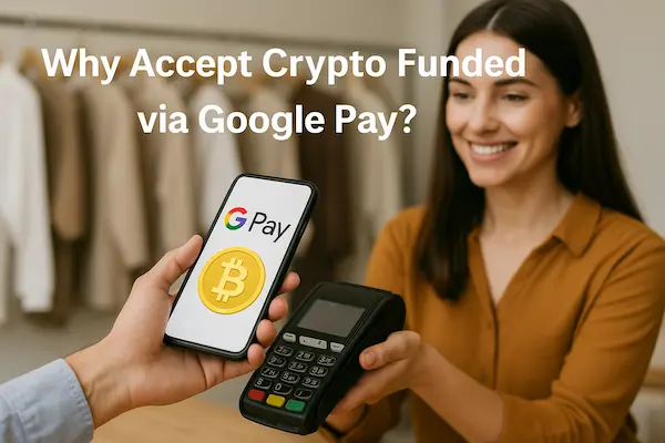 Why Accept Crypto Funded via Google Pay?