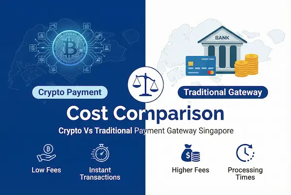 Crypto vs Traditional Payment Gateway Singapore – Which Saves More? 3 Cost Comparison - Crypto Vs Traditional Payment Gateway Singapore